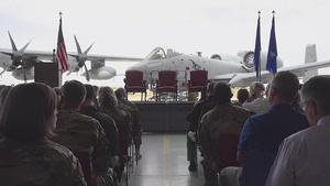 355 WG/CC Change of Command