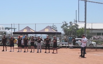NSW Hosts San Diego Padres Alumni Softball Game - B-Roll Package