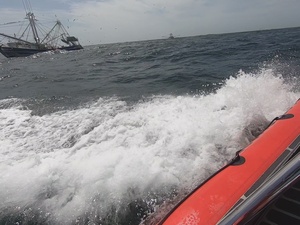Coast Guard Cutter Daniel Tarr Fisheries Boarding