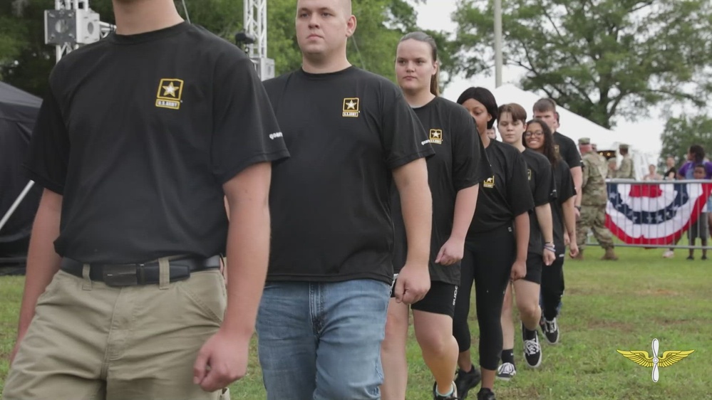 DVIDS Video Fort Rucker Freedom Fest Oath of Enlistment