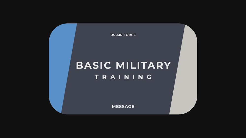 DVIDS - Video - Message To Basic Military Training Graduates (From CSAF ...