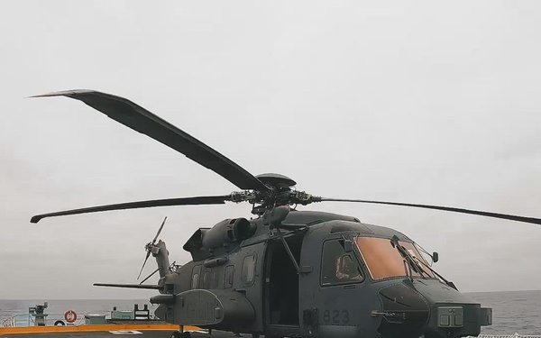 CH-148 Cyclone Taking Off