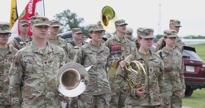 1st Infantry Division Band Celebrates 4th of July in Randolph.