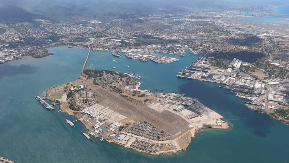 DVIDS - Video - An aerial view of ships moored at Joint Base Pearl ...