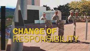 Command Sgt. Major Anthony Forker Jr. Change of Responsibility