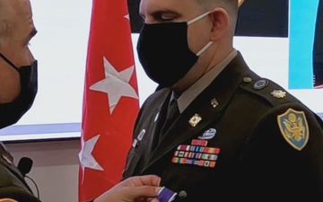 DCMA citizen soldier receives Purple Heart