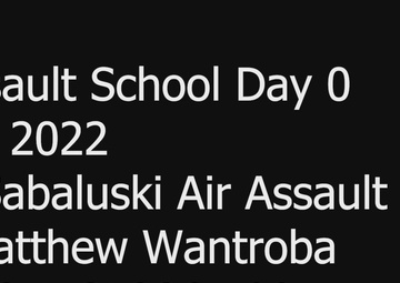 Day 0 Air Assault School