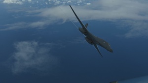 B-1B Aerial Refuel During Bomber Task Force Mission
