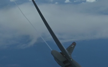 B-1B Lancer Aerial Refuel During Pacific Bomber Task Force Mission (Vertical)
