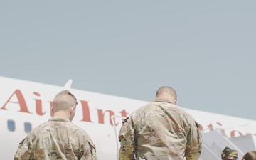82nd ABN DIV Paratroopers Return Home from Poland