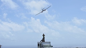 Bomber Task Force Takes Off from Andersen Air Force Base B-Roll