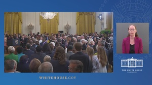 President Biden Awards the Presidential Medal of Freedom to Seventeen Recipients