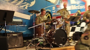 204th Army Band plays during Fort McCoy's 2022 Army Birthday Celebration, Part VI