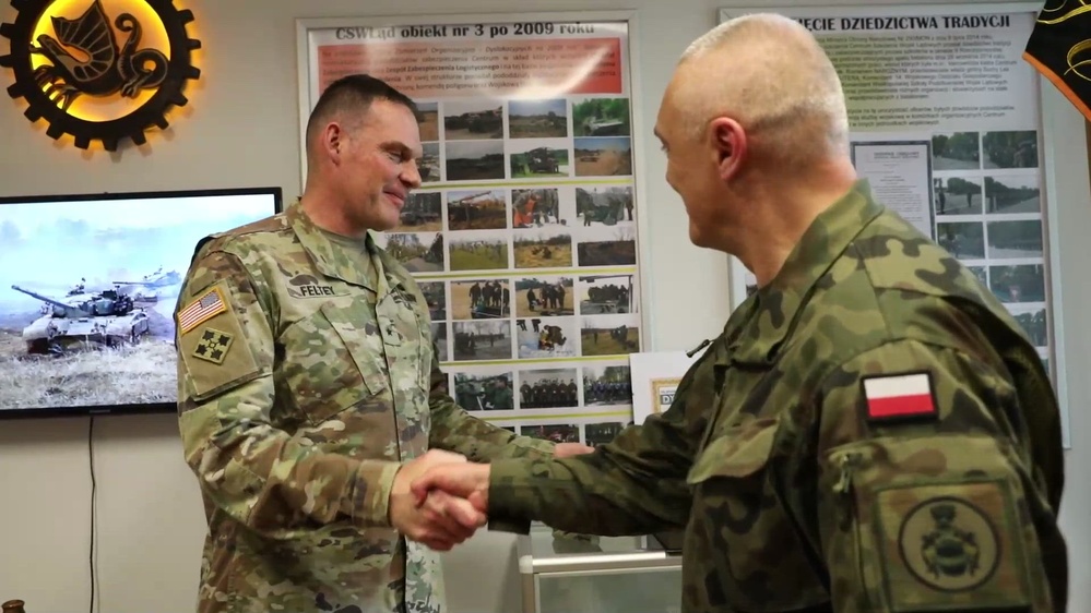 DVIDS - Video - U.S. Army Brig. Gen. Thomas M. Feltey visits the Land ...