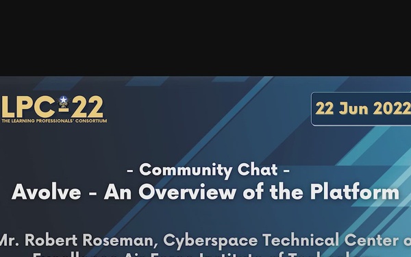 LPC-22 Community Chat - Avolve