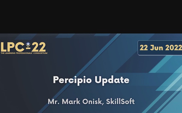 LPC-22 Percipio Update