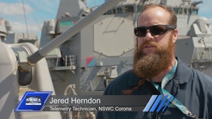 NSWC Corona Engineer Installs PETRA Antenna aboard USS Fitzgerald