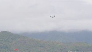 CP-140 and P-3's land in Marine Corps Base Hawaii