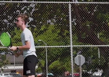 Sailors compete in Tennis Finals during RIMPAC 2022