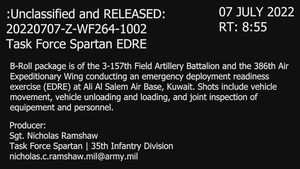 Task Force Spartan HIMARS EDRE - B-Roll Package