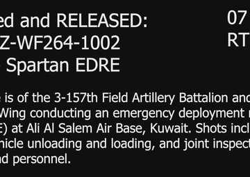 Task Force Spartan HIMARS EDRE - B-Roll Package