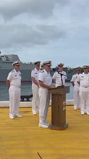 RIMPAC 2022 Leadership Hold Press Conference