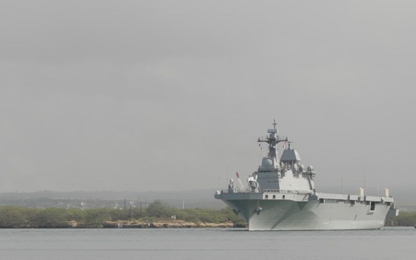 ROKS Marado Departs Pearl Harbor