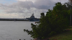 USS Essex Departs Pearl Harbor