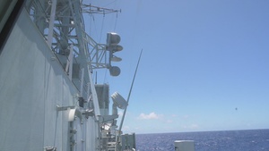 HMCS Winnipeg Missile Launch