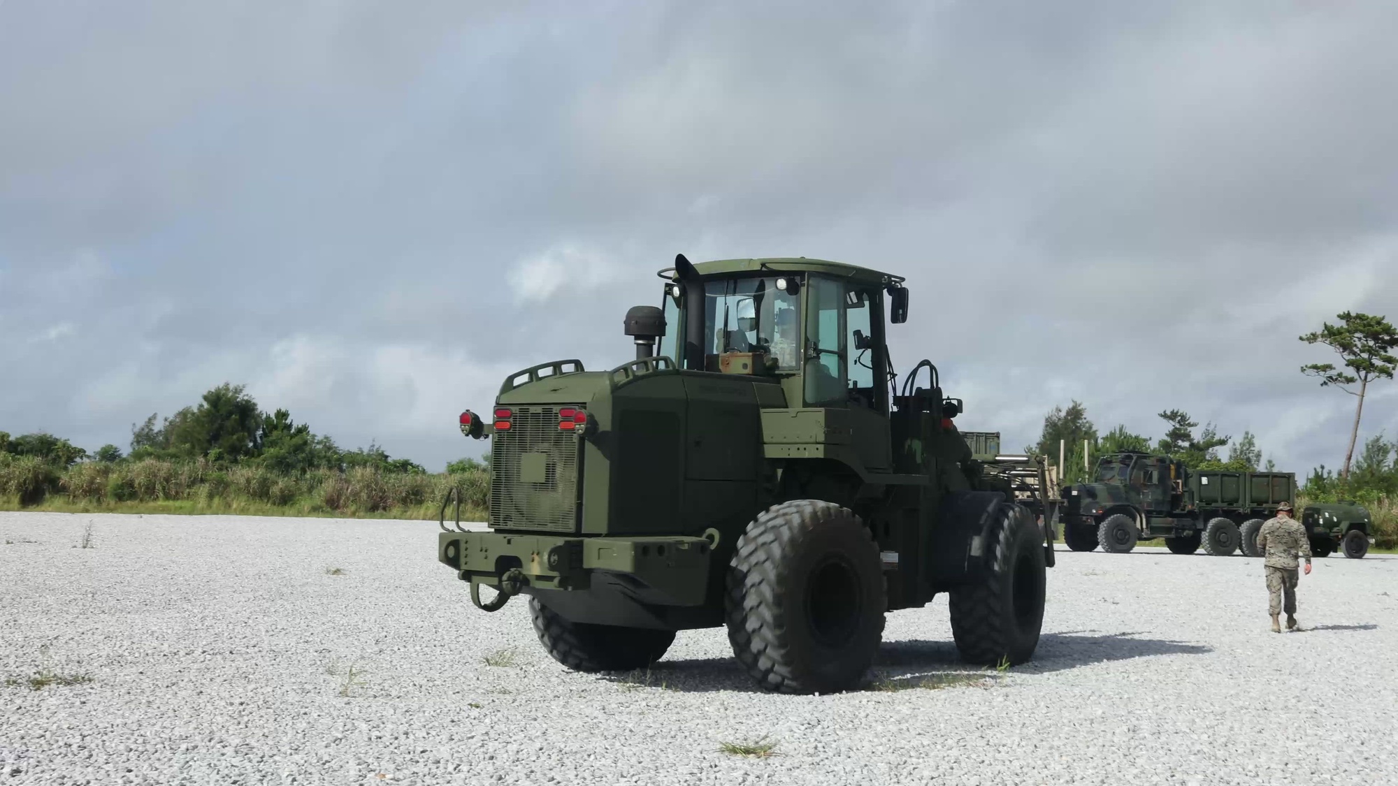 U.S. Marines with Combat Logistics Battalion 31, 31st Marine Expeditionary Unit, conduct a foreign humanitarian assistance exercise at Camp Hansen, Okinawa, Japan, June 30, 2022. The FHA was conducted to test the Marines’ abilities to interact and aid humanitarian needs while promoting regional stability and security. The 31st MEU, the Marine Corps’ only continuously forward-deployed MEU, provides a flexible and lethal force ready to perform a wide range of military operations as the premiere crisis response force in the Indo-Pacific region. (U.S. Marine Corps video by Lance Cpl. Cesar Ronaldo Alarcon)