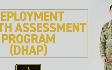Deployment Health Assessment Program Commander's Message