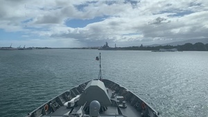 Ship ARM "Juárez" (POLA 101) on RIMPAC 2022