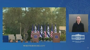 President Biden Receives the Israeli Presidential Medal of Honor
