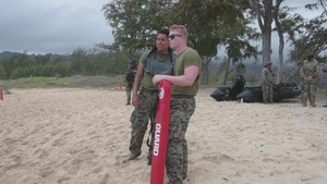 U.S. Marines and Mexican Naval Infantry Marines conduct CRRC training during RIMPAC 2022