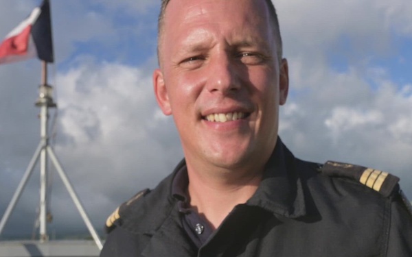 Faces of RIMPAC Featuring. French Navy Lt. Adrian