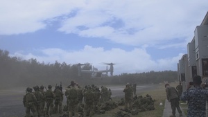 U.S. Marines and Multinational Partners conduct Air Movements
