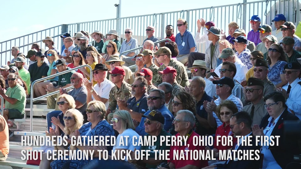 DVIDS - Video - First Shot Ceremony kicks off national shooting competitions