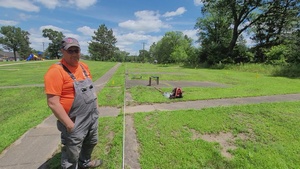 Archaeologist William Thompson discusses special 2022 dig, research at Fort McCoy