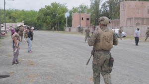Multinational forces conduct compound assault training