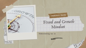 Leadership Snacks; Fixed and Growth Mindsets