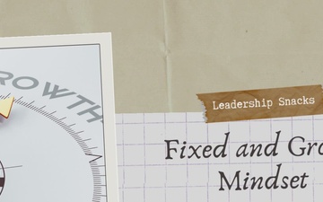 Leadership Snacks; Fixed and Growth Mindsets