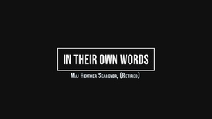 AFW2 | Maj. Heather Sealover | Testimony
