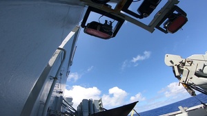 HMCS Vancouver Fires Missiles during RIMPAC 2022