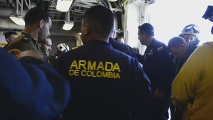 USS Essex Hosts Columbian and Israeli Navy Distinguished Visitors During RIMPAC 2022