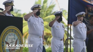 NSF Diego Garcia's 2022 Change of Command