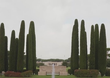 Sicily-Rome American Cemetery Overview Video B Roll