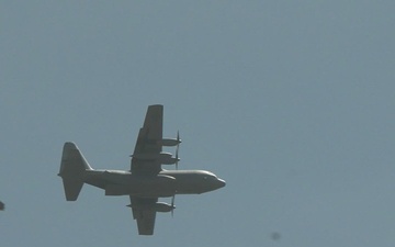 C-130 heavy drops into Warren DZ