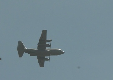 C-130 heavy drops into Warren DZ