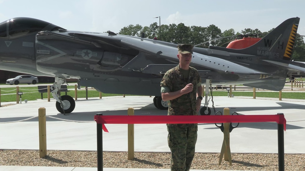 DVIDS Video MCAS Cherry Point Historical Aircraft Park Ribbon