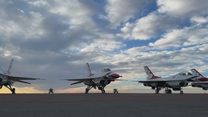 USAF Thunderbirds Montana Sunset Time-Lapse